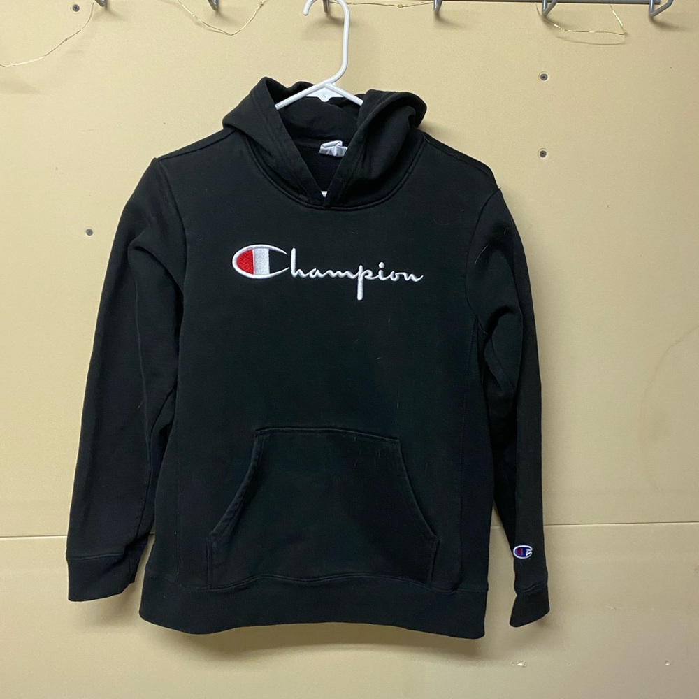 2/$30⚡️- SWEATER | Boys Kids Champion hoodie size XL